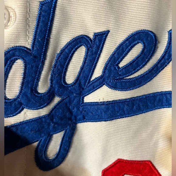 Dodgers #32 Sandy Koufax 1958 Jersey - Picture 15 of 16